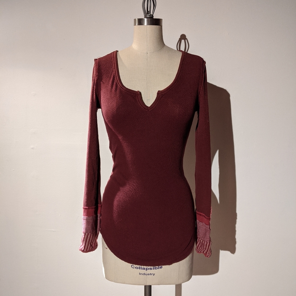 Free People Henley Top
